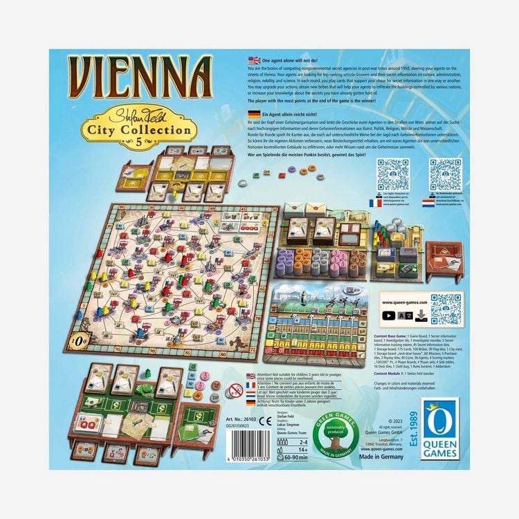 Produktbild: Queen Games - Vienna Classic Special Edition