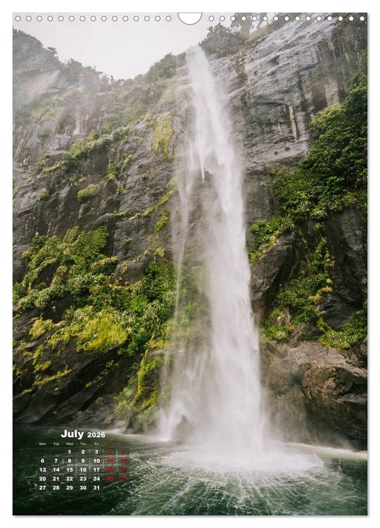 Produktbild: Discover New Zealand (Wall Calendar 2026 DIN A3 portrait), CALVENDO 12 Month Wall Calendar