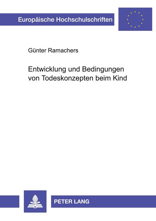 Produktbild: Entwicklung und Bedingungen von Todeskonzepten beim Kind