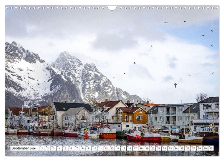 Produktbild: Licht des Nordens - LOFOTEN (Wandkalender 2026 DIN A3 quer), CALVENDO Monatskalender