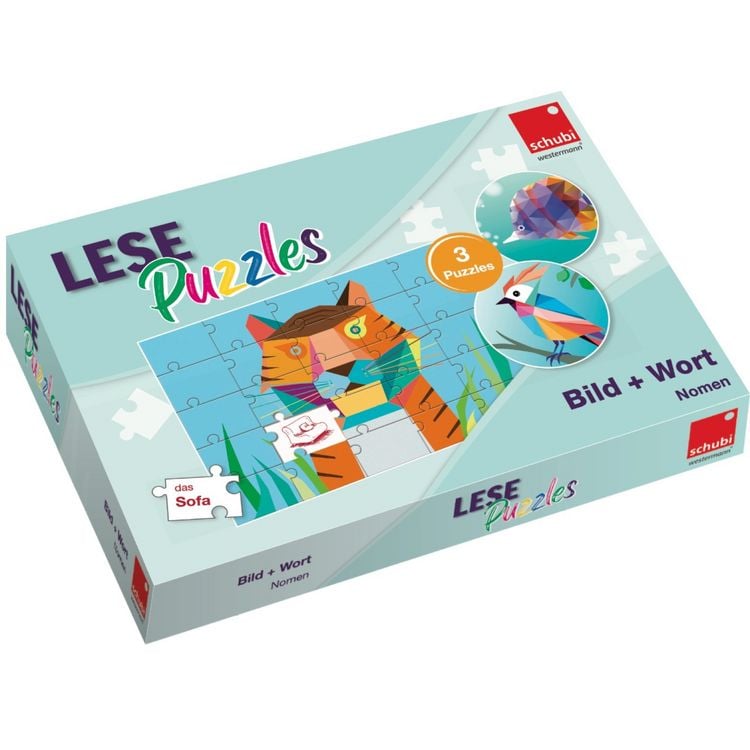 Produktbild: SCHUBI LesePuzzles