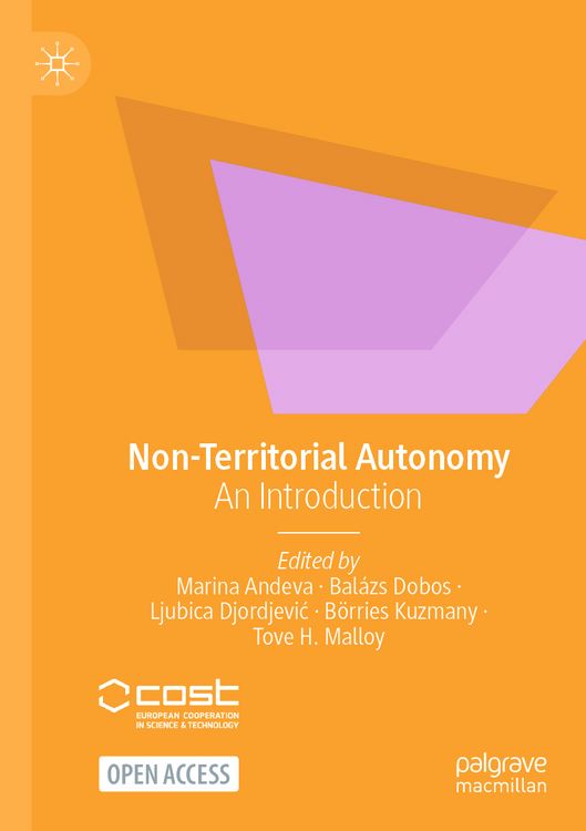 Produktbild: Non-Territorial Autonomy