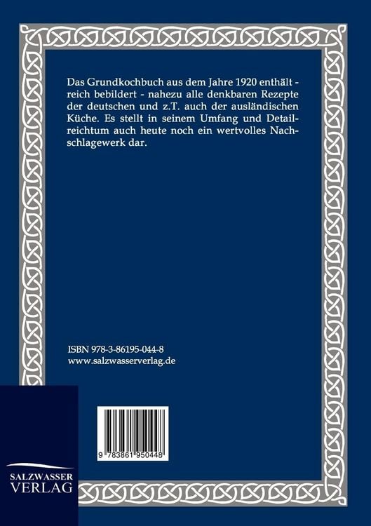Produktbild: Traditionelles Kochbuch