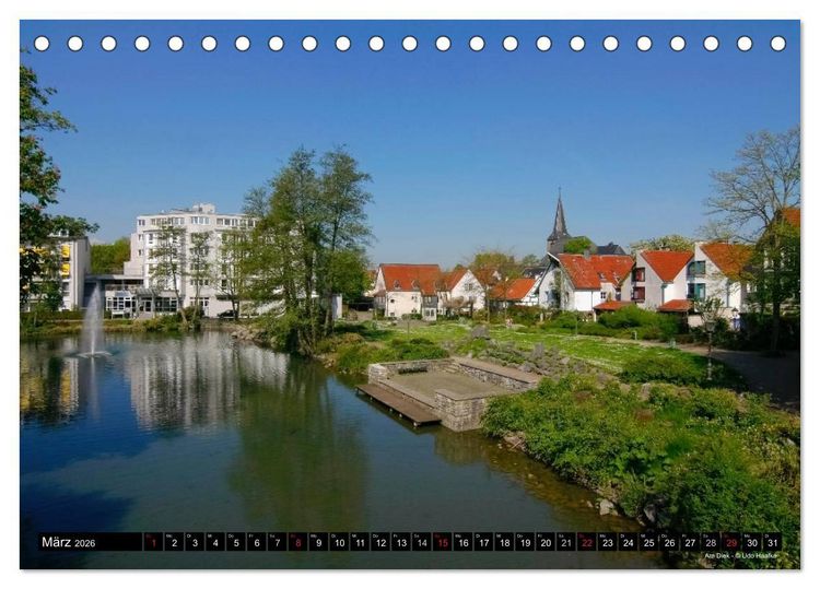 Produktbild: W&uuml;lfrather Bilderbogen 2026 (Tischkalender 2026 DIN A5 quer), CALVENDO Monatskalender