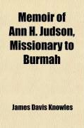 Produktbild: Memoir of Ann H. Judson, Missionary to Burmah