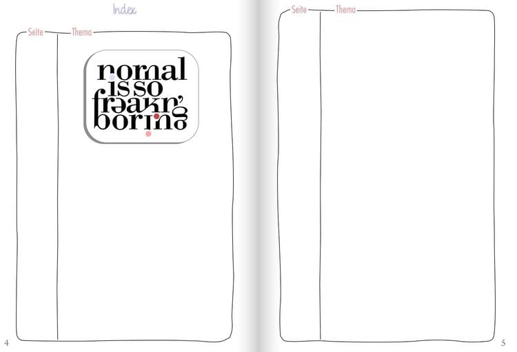 Produktbild: I fell in love with this journal