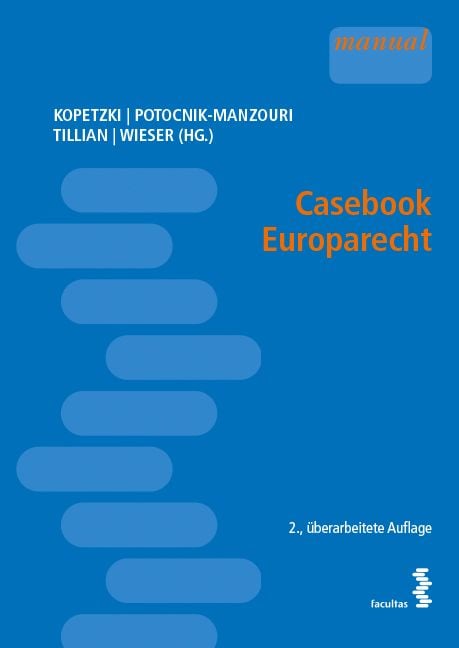 Produktbild: Casebook Europarecht