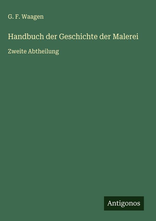 Produktbild: Handbuch der Geschichte der Malerei