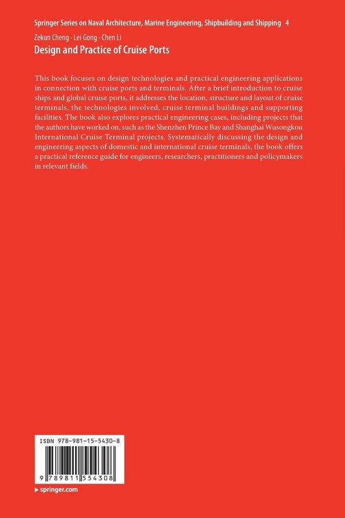 Produktbild: Design and Practice of Cruise Ports