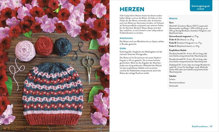 Produktbild: The Art of Knitting Hats &ndash; Farbenfrohe M&uuml;tzen stricken