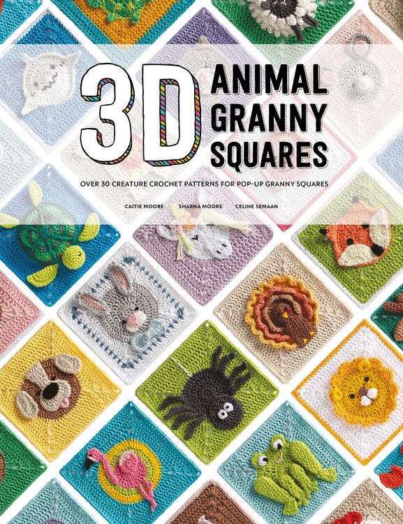 Produktbild: 3D Animal Granny Squares