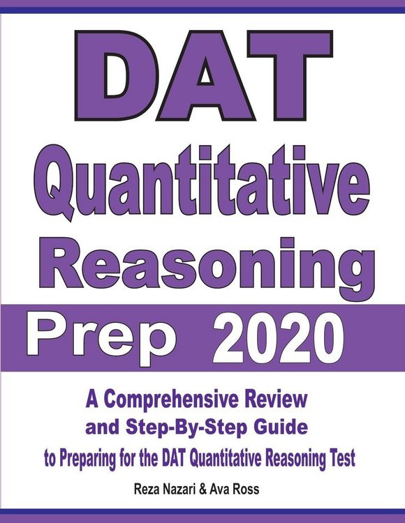 Produktbild: DAT Quantitative Reasoning Prep 2020