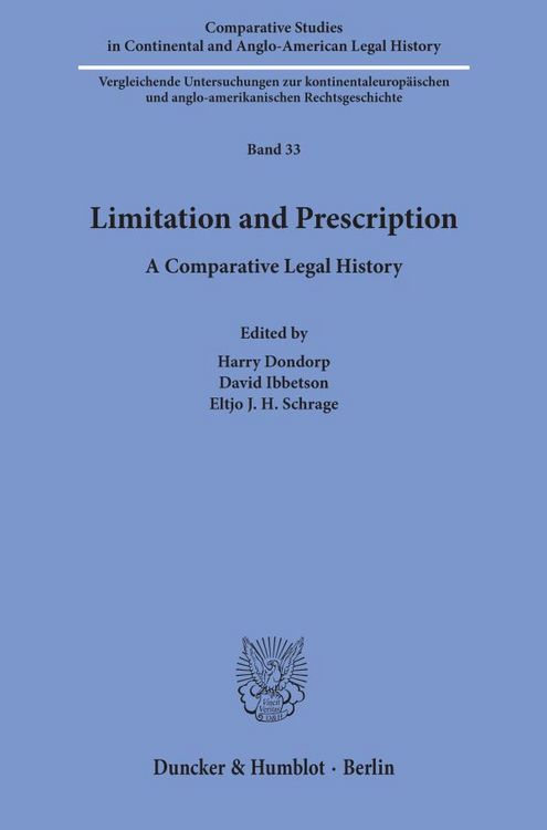 Produktbild: Limitation and Prescription.