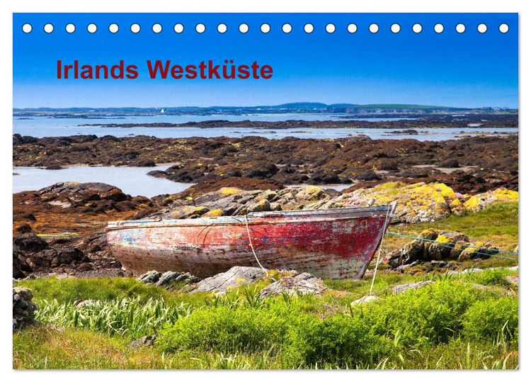 Produktbild: Irlands Westk&uuml;ste (Tischkalender 2026 DIN A5 quer), CALVENDO Monatskalender