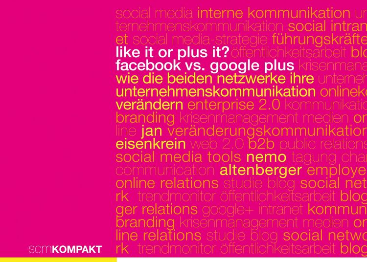 Produktbild: Like it or Plus it? - Facebook vs. Google Plus