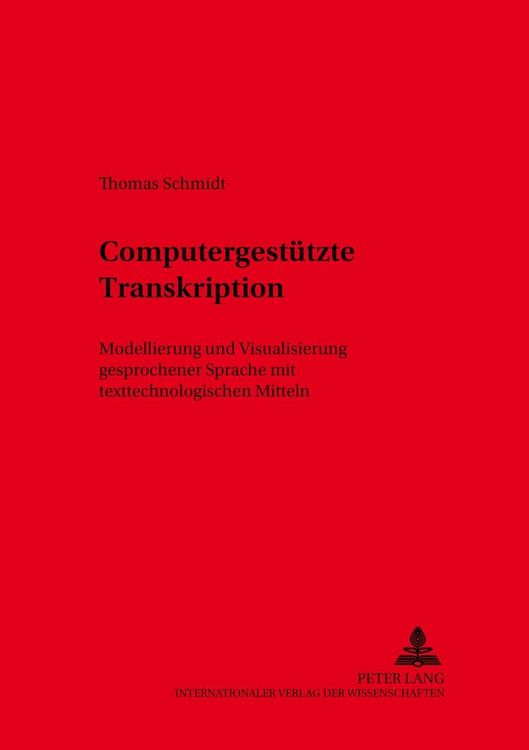Produktbild: Computergest&uuml;tzte Transkription