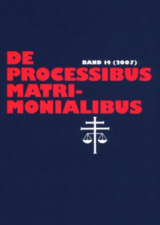Produktbild: De processibus matrimonialibus