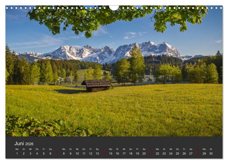 Produktbild: Der Wilde Kaiser, das Kletterparadies bei Kitzb&uuml;hel (Wandkalender 2026 DIN A3 quer), CALVENDO Monatskalender