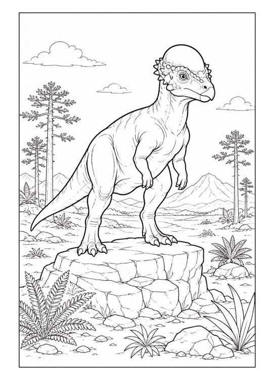 Produktbild: Dinosaurier Malbuch f&uuml;r Kinder von 6-10 Jahren mit 70 starken Ausmalmotiven