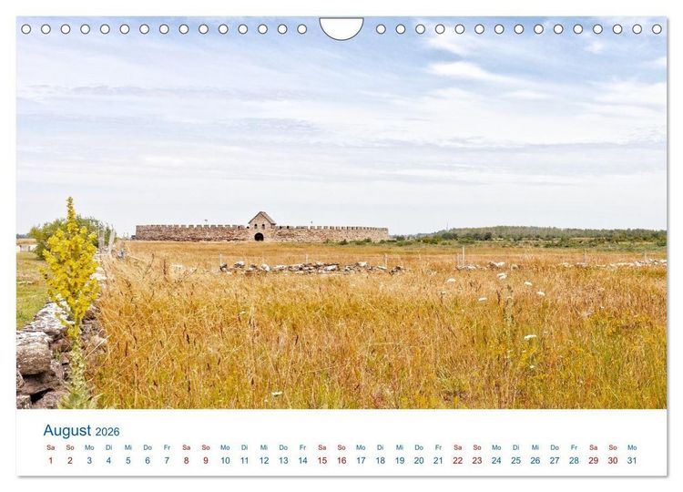 Produktbild: &Ouml;land - Schwedens Insel der Sonne und des Windes (Wandkalender 2026 DIN A4 quer), CALVENDO Monatskalender
