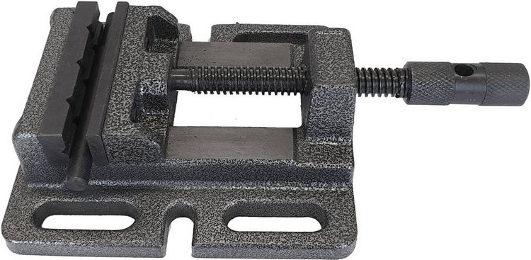 Produktbild: Berger & Schr&ouml;ter 824471 Maschinenschraubstock 824471 Backenbreite: 75 mm Spann-Weite (max.): 50 mm
