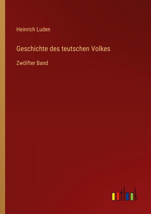 Produktbild: Geschichte des teutschen Volkes