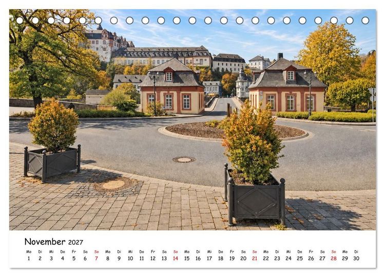 Produktbild: Weilburg &ndash; Im Herzen der Residenz (Tischkalender 2027 DIN A5 quer), CALVENDO Monatskalender