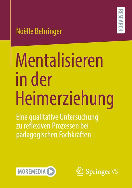 Produktbild: Mentalisieren in der Heimerziehung