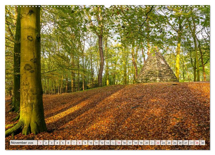 Produktbild: An der Nordsee, Urlaub im Norden Deutschlands (hochwertiger Premium Wandkalender 2026 DIN A2 quer), Kunstdruck in Hochglanz