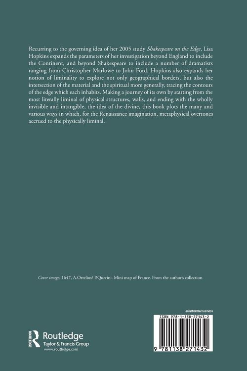 Produktbild: Renaissance Drama on the Edge