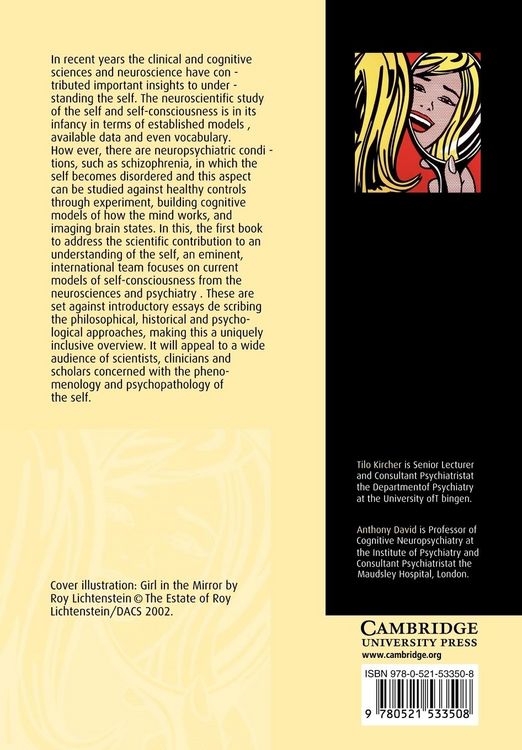 Produktbild: The Self in Neuroscience and Psychiatry