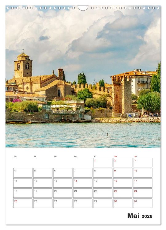 Produktbild: Sirmione - Reiseplaner (Wandkalender 2026 DIN A3 hoch), CALVENDO Monatskalender