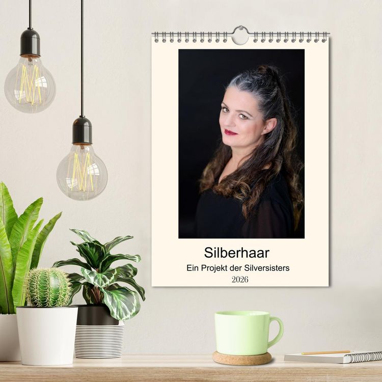 Produktbild: Silberhaar (Wandkalender 2026 DIN A4 hoch), CALVENDO Monatskalender
