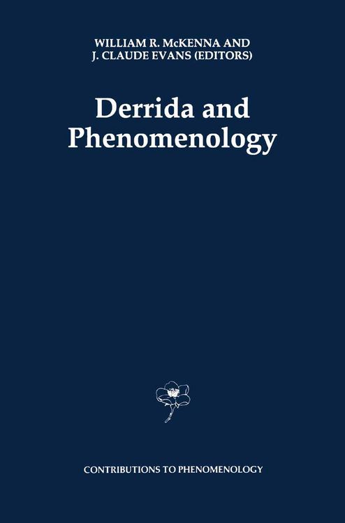 Produktbild: Derrida and Phenomenology