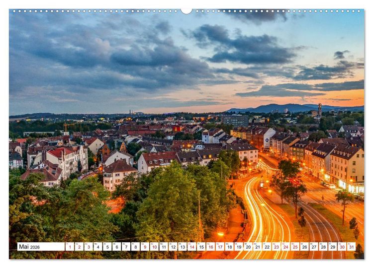 Produktbild: Kassel begeistert (Wandkalender 2026 DIN A2 quer), CALVENDO Monatskalender