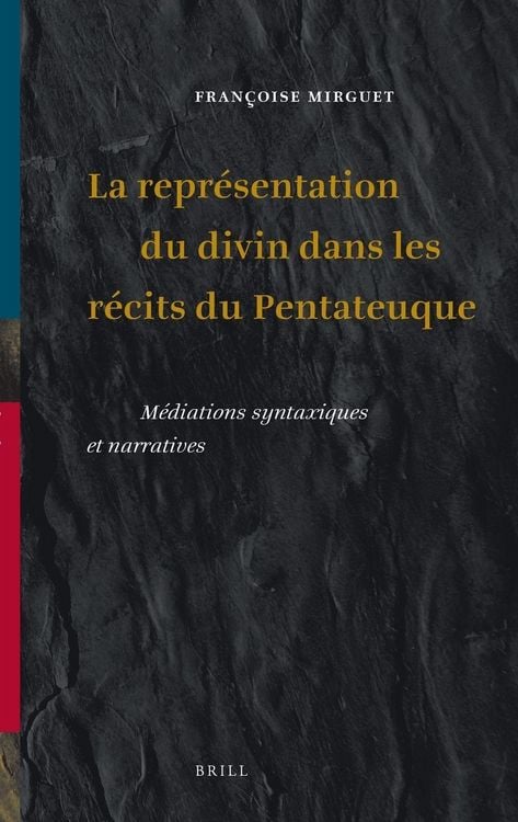 Produktbild: La repr&eacute;sentation du divin dans les r&eacute;cits du Pentateuque