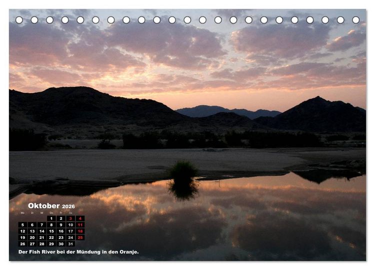 Produktbild: Namibia mal anders (Tischkalender 2026 DIN A5 quer), CALVENDO Monatskalender