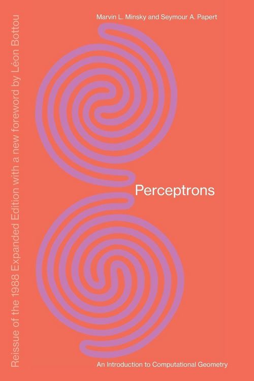 Produktbild: Perceptrons, Reissue of the 1988 Expanded Edition with a new foreword by L&eacute;on Bottou
