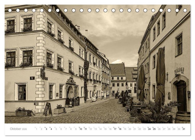 Produktbild: Nostalgiekalender Pirna (Tischkalender 2026 DIN A5 quer), CALVENDO Monatskalender