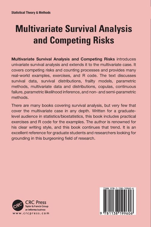 Produktbild: Multivariate Survival Analysis and Competing Risks
