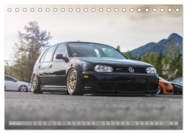Produktbild: Tuning Cars (Tischkalender 2026 DIN A5 quer), CALVENDO Monatskalender
