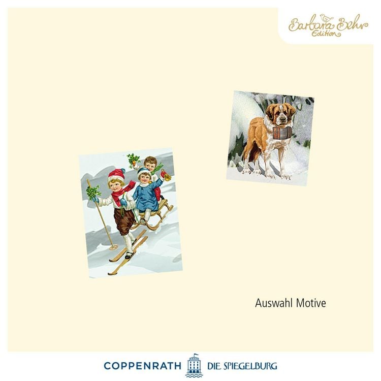 Produktbild: Wand-Adventskalender &ndash; Fr&ouml;hliche Skifreizeit in den Bergen