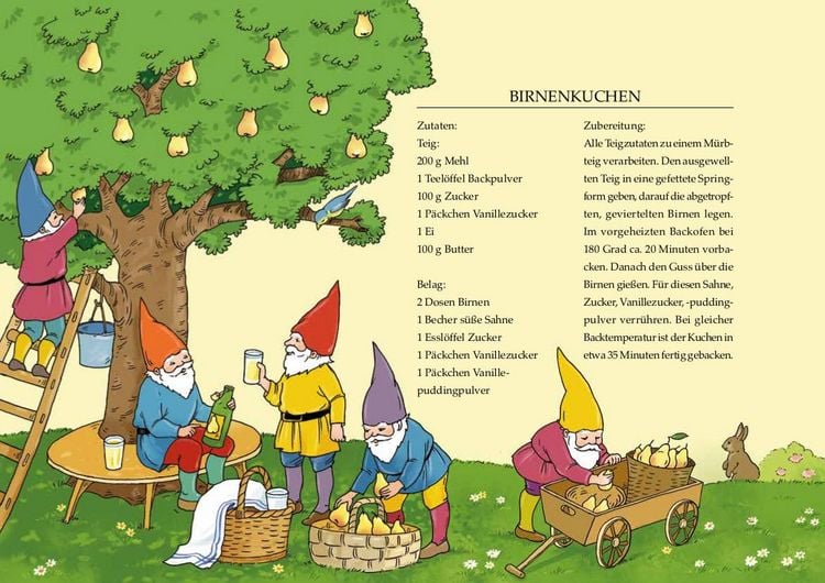 Produktbild: Zwergenst&uuml;bchen Das gro&szlig;e Backbuch