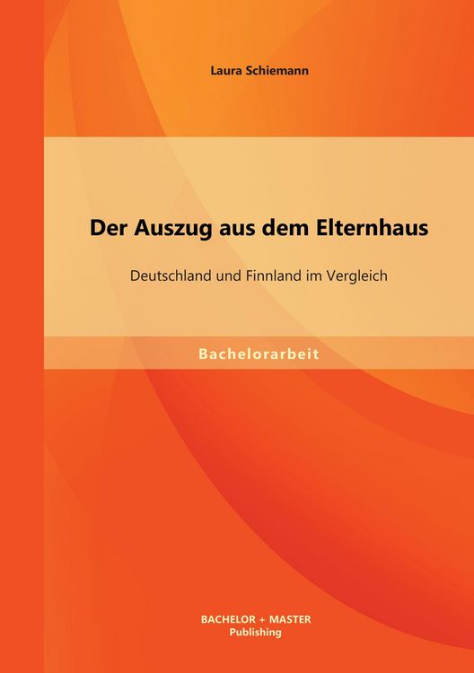 Produktbild: Der Auszug aus dem Elternhaus: Deutschland und Finnland im Vergleich