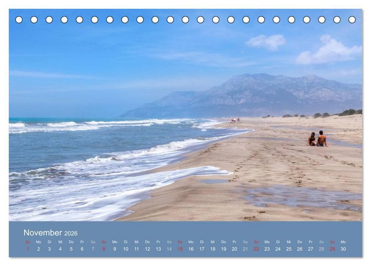 Produktbild: Lykien - T&uuml;rkei, eine Reise zu den Sch&auml;tzen der Vergangenheit (Tischkalender 2026 DIN A5 quer), CALVENDO Monatskalender