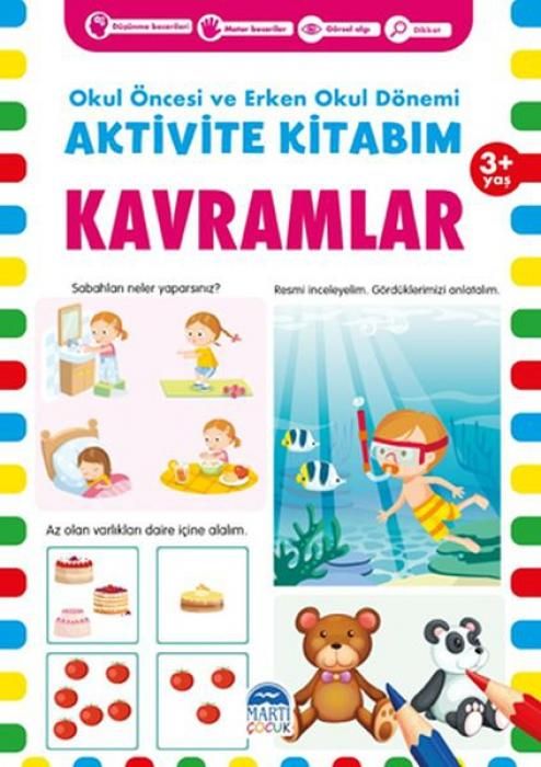 Produktbild: Okul &Ouml;ncesi ve Erken Okul D&ouml;nemi Aktivite Kitabim - Kavramlar 3 Yas