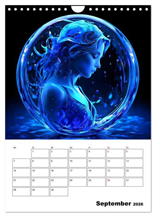 Produktbild: Die Konstellationen der Sterne (Wandkalender 2026 DIN A4 hoch), CALVENDO Monatskalender