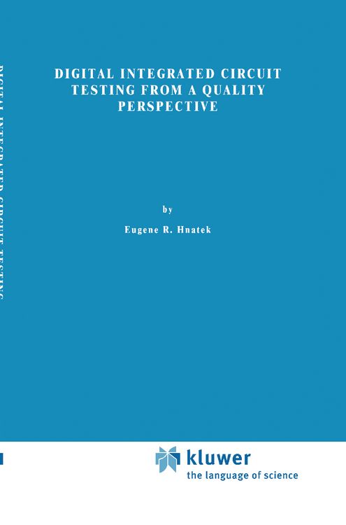 Produktbild: Digital Integrated Circuit Testing from a Quality Perspective