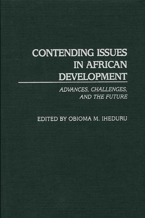 Produktbild: Contending Issues in African Development