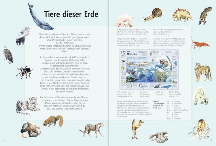 Produktbild: Das gro&szlig;e Tierbuch